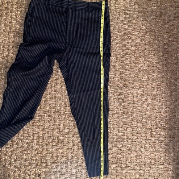 3.1 Phillip Lim Heather gray Wool Pin stripe high waist pant sz 31 - Picture 3 of 11